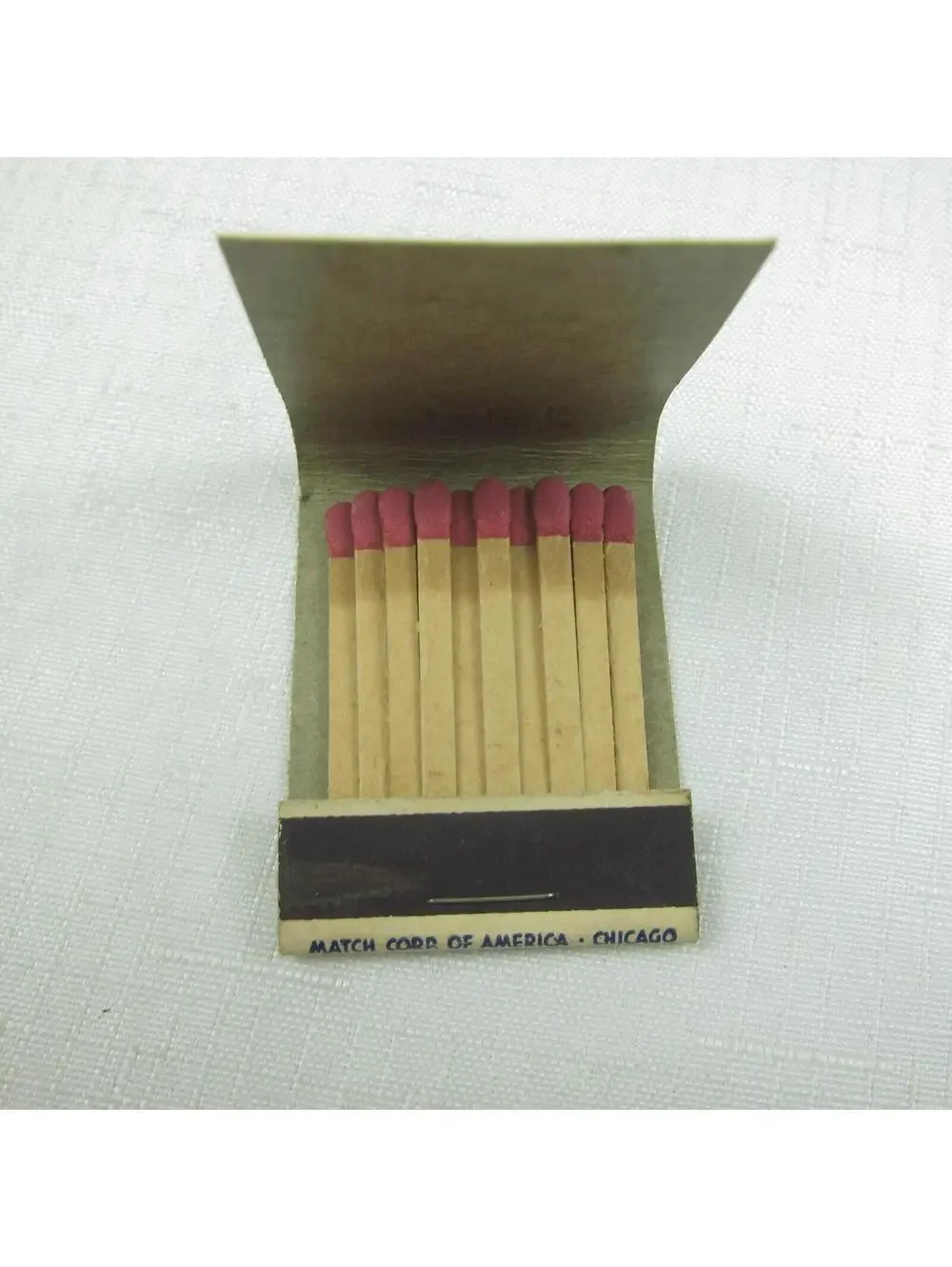 3 Vintage Matchbooks Merchant Industries Inc The City Loan Match Corp of America